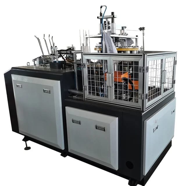 High speed paper cup making machine